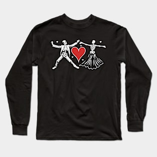 Skeleton Dance Long Sleeve T-Shirt